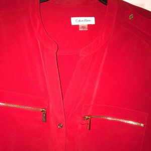 Calvin Klein Red Dress